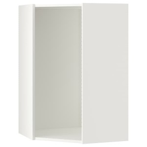 IKEA SEKTION Corner wall cabinet frame, white, 26x26x40 in, Ikea Outlet | 2578YZTIQ