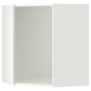 IKEA SEKTION Corner wall cabinet frame, white, 26x26x30 in, Ikea Outlet | 7860ZMRBK