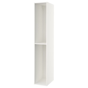 IKEA SEKTION High cabinet frame, white, 15x24x90 in, Ikea Outlet | 2574HRMJT