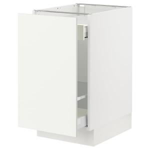 IKEA SEKTION / MAXIMERA base cab f recycling/1 door, 18x24x30 in White / Vallstena White, Ikea Outlet | 1496FEYPQ