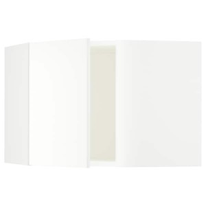 IKEA SEKTION corner wall cabinet, 26x15x20 in White / Vallstena White, Ikea Outlet | 7841FCQTH