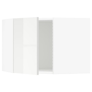IKEA SEKTION corner wall cabinet, 26x15x20 in White / Ringhult White, Ikea Outlet | 6820ULOWS