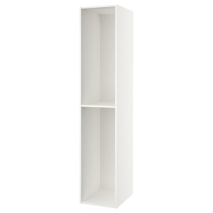IKEA SEKTION high cabinet frame, white, 18x24x90 in, Ikea Outlet | 3176ATEGQ