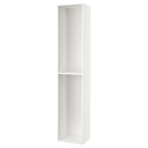 IKEA SEKTION high cabinet frame, white, 18x14 3/4x90 in, Ikea Outlet | 8103ZYGKH