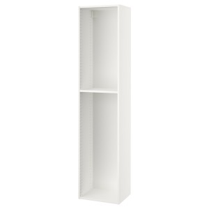 IKEA SEKTION high cabinet frame, white, 18x14 3/4x80 in, Ikea Outlet | 2918IWRZS