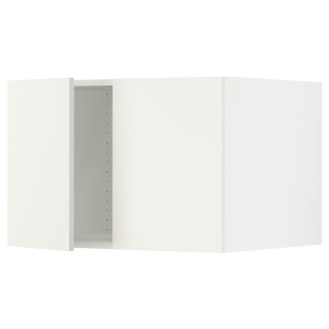 IKEA SEKTION top cab f fridge/freezer w 2 doors, 30x24x20 in White / Vallstena White, Ikea Outlet | 8251VOLED