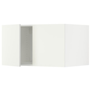 IKEA SEKTION top cab f fridge/freezer w 2 doors, 36x24x20 in White / Vallstena White, Ikea Outlet | 7651FZPUS