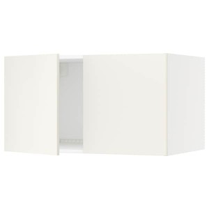 IKEA SEKTION top cab f fridge/freezer w 2 doors, 36x24x20 in White / Veddinge White, Ikea Outlet | 5786NXRMC