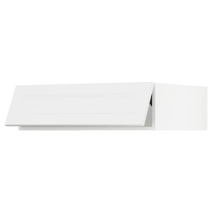IKEA SEKTION top cab f fridge/freezer w push-op, 36x24x10 in White / Axstad Matt White, Ikea Outlet | 4360DMWYJ