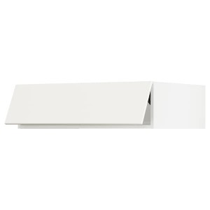 IKEA SEKTION top cab f fridge/freezer w push-op, 36x24x10 in White / Veddinge White, Ikea Outlet | 0941ONWSV