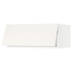 IKEA SEKTION top cab f fridge/freezer w push-op, 36x24x15 in White / Veddinge White, Ikea Outlet | 4520CJSXP