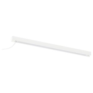 IKEA SILVERGLANS LED bathroom lighting strip, 18 in Dimmable White, Ikea Outlet | 8971VADWZ