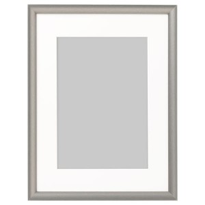 IKEA SILVERHÖJDEN Frame, 12x16 in Silver Color, Ikea Outlet | 2084HYQBZ