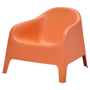 IKEA SKARPÖ armchair, outdoor Orange, Ikea Outlet | 9205QDXLK
