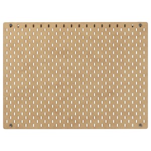 IKEA SKÅDIS Pegboard, wood, Width: 30 in Height: 22 in, Ikea Outlet | 4352YPBRT