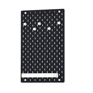 IKEA SKÅDIS pegboard combination, 14 ¼x22 in Black, Ikea Outlet | 8756IQLCS