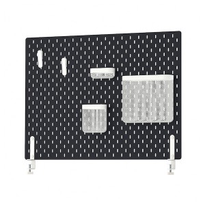 IKEA SKÅDIS pegboard combination, 30x22 in Black, Ikea Outlet | 1290IDXYM