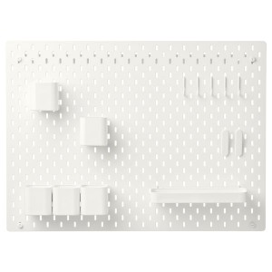 IKEA SKÅDIS pegboard combination, Ikea Outlet | 6853ZSFHU