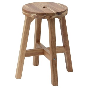 IKEA SKOGSTA Stool, acacia, Ikea Outlet | 0361UEQAR