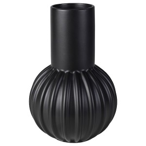 IKEA SKOGSTUNDRA vase, 10 ¾ in Black, Ikea Outlet | 3792VOLKQ