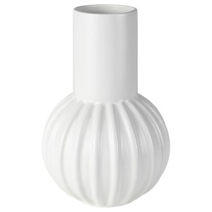 IKEA SKOGSTUNDRA vase, 10 ¾ in White, Ikea Outlet | 2513WRKPF