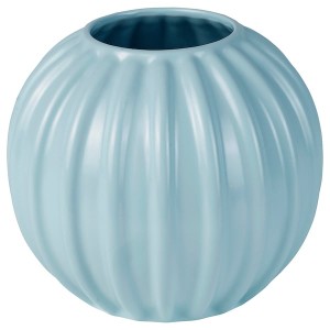 IKEA SKOGSTUNDRA vase, 6 in Light Blue, Ikea Outlet | 6702QYZNS