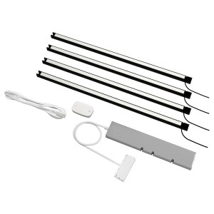IKEA SKYDRAG / TRÅDFRI lighting kit, 24 in Anthracite, Ikea Outlet | 4159ETHCI