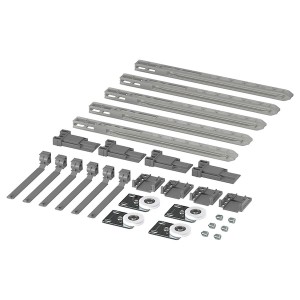 IKEA SKYTTA hardware pack f triple track rail, Ikea Outlet | 7690SFAGC