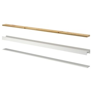 IKEA SKYTTA rail for sliding door frame White, Ikea Outlet | 7046NQUYR