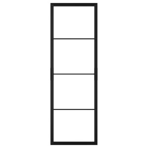 IKEA SKYTTA sliding door frame, 30 3/8x91 in Black, Ikea Outlet | 3815KDIMW