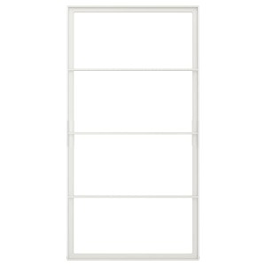 IKEA SKYTTA sliding door frame, 40 1/4x77 1/8 in White, Ikea Outlet | 3482LTWQH