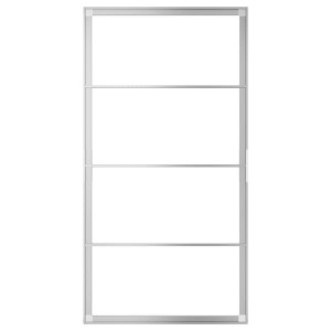 IKEA SKYTTA sliding door frame, 40 1/4x77 1/8 in Aluminum, Ikea Outlet | 5041OSZUA