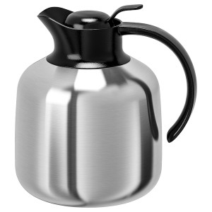 IKEA SLUKA Vacuum flask, stainless steel, Ikea Outlet | 3905NGAWE