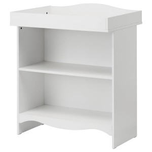 IKEA SMÅGÖRA changing table/bookshelf, white, Ikea Outlet | 4065WVAKQ