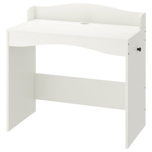IKEA SMÅGÖRA desk, white, 36 5/8x20 1/8 in, Ikea Outlet | 2716MXVWD