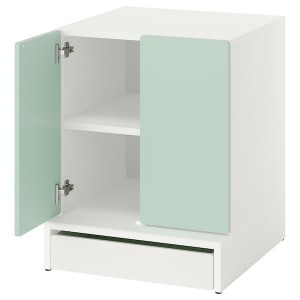 IKEA SMÅSTAD / UPPFÖRA cabinet, 23 5/8x25 5/8x29 7/8 in Green, Ikea Outlet | 3478JOBTA