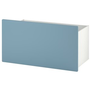 IKEA SMÅSTAD box, 35 3/8x19 1/4x18 7/8 in Blue, Ikea Outlet | 9645NJLIH