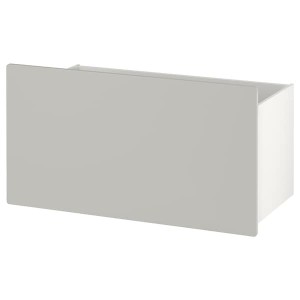 IKEA SMÅSTAD box, 35 3/8x19 1/4x18 7/8 in Gray, Ikea Outlet | 9043UYWAK
