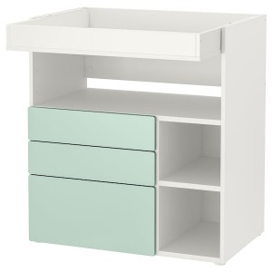 IKEA SMÅSTAD changing table, 35 3/8x31 1/2x39 3/8 in Green, Ikea Outlet | 6947QKHMB