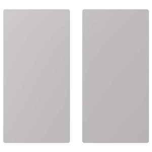 IKEA SMÅSTAD door, 11 3/4x23 5/8 in, 2 pack Gray, Ikea Outlet | 2907MZUVJ