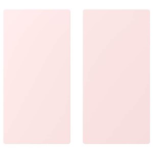 IKEA SMÅSTAD door, 11 3/4x23 5/8 in, 2 pack Pale Pink, Ikea Outlet | 3972EWARB