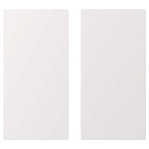IKEA SMÅSTAD door, 11 3/4x23 5/8 in, 2 pack White, Ikea Outlet | 6791OJNKQ