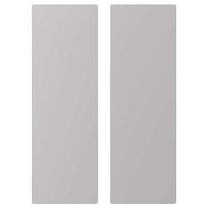IKEA SMÅSTAD door, 11 3/4x35 3/8 in, 2 pack Gray, Ikea Outlet | 9740ZXNOG