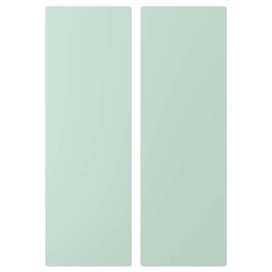 IKEA SMÅSTAD door, 11 3/4x35 3/8 in, 2 pack Light Green, Ikea Outlet | 8342SNFAX