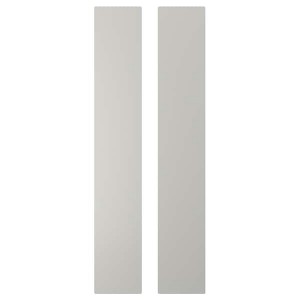IKEA SMÅSTAD door, 11 3/4x70 7/8 in, 2 pack Gray, Ikea Outlet | 6035PCQYN