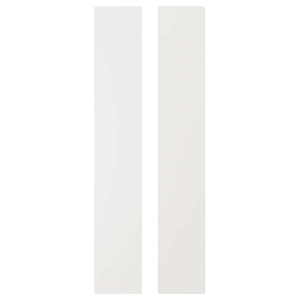 IKEA SMÅSTAD door, 11 3/4x70 7/8 in, 2 pack White, Ikea Outlet | 8195EBHXZ