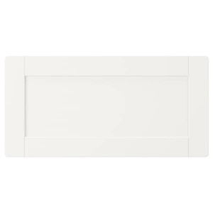 IKEA SMÅSTAD drawer front, 23 5/8x11 3/4 in White / With Frame, Ikea Outlet | 3097CATUL
