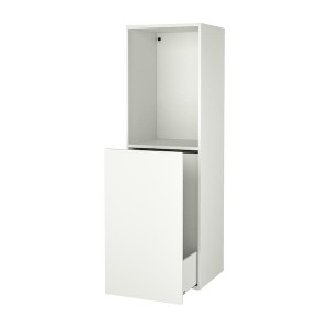IKEA SMÅSTAD pull-out storage unit, 23 ½x22 ½x77 ¼ in White, Ikea Outlet | 0267KUVOG