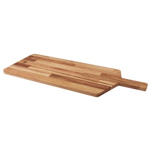 IKEA SMÅÄTA cutting board, acacia, 28 ¼x11 in, Ikea Outlet | 0569ZPCVA