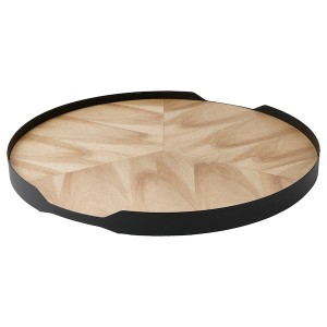 IKEA SMÅÄTA lazy Susan, acacia veneer, 17 in, Ikea Outlet | 7416XEQRG